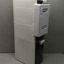 4 Tier Slim Bathroom Storage Cabinet, Narrow Organizer with Wheels and Toilet Paper Holder, Waterproof, No Assembly Required, Perfect for Small Spaces in Bathroom, Kitchen and Living Room (Cream White B)