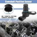 X AUTOHAUX 12584079 Car Camshaft Crankshaft Position Sensor for Chevy Cobalt Colorado for GMC Canyon Envoy for Isuzu Ascender for Oldsmobile Bravada for Saturn