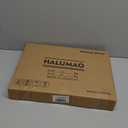 14.5" Rechargeable Vanity Mirror with Lights, 3500 mAh Lighted Makeup Mirror, Smart Touch 3 Colors Dimmable, Tabletop Mirror for Makeup Desk, Memory Function