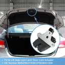 Uxcell Trunk Lid Latch Lock Actuator Motor for Ford C-Max 2013-2018 for Ford Focus 2012-2018 No.BM5Z5843150B/CP9Z5843150A