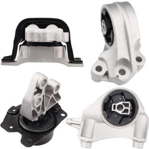 Set of 4, Engine Motor and Transmission Mounts Compatible with 10-17 Captiva Equinox Terrain 2.4L, Replace OE 5659 5562 5633 3307, 22774206 20840181 20840183 20839834