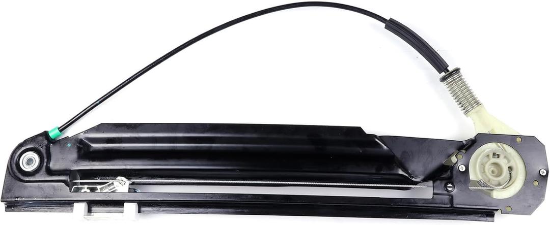 FINDAUTO Rear Right Power Window Regulator Without Motor Fit for 2001-2003 for BMW 525i,1999-2000 for BMW 528i,2001-2003 for BMW 530i,1999-2003 for BMW 540i,2000-2003 for BMW M5