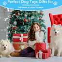 Bzonsmart Squeaky Dog Toys.Tough Plush Chew Toys for Dogs.Interactive Dog Toys to Keep Puppies Medium Large Breed Dogs Busy ..Durable Anti-Boredom Dog Toys for Teething & Playtime.