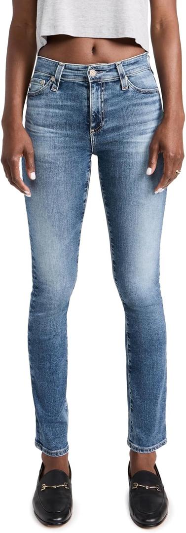 AG Adriano Goldschmied Women's Mari Slim Straight Jeans (26)