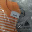 Baby Boy Girl Easter Outfit Sweatshirt Romper Striped Carrot/Bunny Long Sleeve Bubble Romper Waffle Knit Bodysuit (0-3Months, Orange)