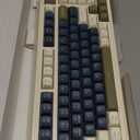 AULA 99 Keys Gaming Keyboard, Tri-Mode Bluetooth/2.4GHz/USB-C Retro Creamy Color Keyboard with Number Pad RGB, Media Knob Custom Programmable Membrane Computer Keyboards for PC Gamer - Blue-Grey