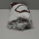 MIULEE Luxury Soft Fluffy Area Rug 3x5 Feet, Faux Fur Sheepskin Rug Decorative Plush Shaggy Carpet for Bedside Sofa Floor Nursery, Light Grey