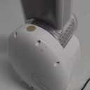 Electric Cheese Grater, Portable Automatic Vegetable Cutter with 3 Different Shapes of Blades Cabbage Shredder for Cheeses, Fruits and Vegetables (White)