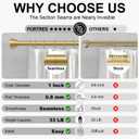 PORTRES Gold Heavy Duty Curtain Rods for Windows 66 to 120 Inches Adjustable Length 1" Diameter Brass Curtain Rod with Modern Decorative Finials for Outdoor Bedroom Kitchen Living Room