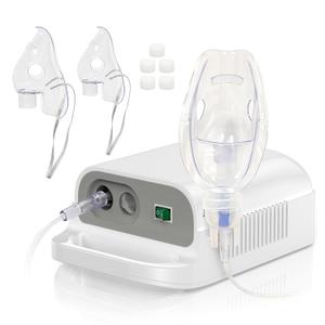 Nebulizer Machine for Adults & Kids - Portable Nebulizer Machine for Breathing with Mouthpiece and Mask, Desktop Compressor Nebulizer & Jet Nebulizers for Home Use Hailie Sensor NF0106