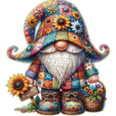 Hlison Wooden Jigsaw Puzzles, Gnome Wooden Puzzles for Adults with Unique Shape, Medium 10.3"x11.8" Wooden Puzzles with Exquisite Wooden Box Packaging