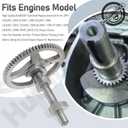 84005207 793880 Camshaft - for B&S 793880 793583 792681 791942 795102 Cam Replacement Kit with 795387 Oil Seal Ring and 697110 Crankcase Gaskets