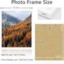 Picrit 14x17 Picture Frame, Photo Frame for Wall Mounting Display, White