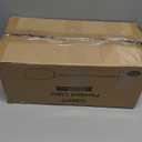 EDISHINE Pendant Light, Hand Blown Hanging Light Fixture, Adjustable Brushed Nickel Rods, Blue Glass Pendant Lighting for Kitchen Island, Sink, Bathroom, Dining Room