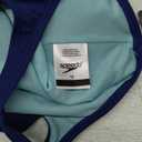 Speedo Girls' Swimsuit One Piece Closed Racerback, 2023 Blueprint, 12