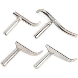 1"Dia Stem Glide Bowl Turner's 4-Piece Toolrest Set w for Wood Lathe Bowl Turning