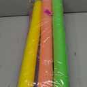 SLOOSH Foam Pool Noodles-Multicolor Floating Foam Tube, 6 Pack 48 Inch Hollow Swim Noodles for Swimming Floating and Craft Projects,Multi-Purpose Swimming Pool Noodle Bulk Buoyancy