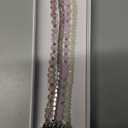 MOFREE Beaded Bracelet Apple Watch Band for Women 38mm 40mm 41mm 42mm, Elastic Stretch Women Strap Bands Compatible with iWatch Series 11/10/9/8/7/SE/6/5/4/3/2/1, Rose Gold for 5.3''-6.2'' Wrists