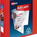 Avery Heavy-Duty 3 Ring Binder with One Touch EZD, 2 Inch Binders 3 Ring, Versatile for Home, School, Office Use (79225)