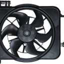 TYC 620100 Cooling Fan Assembly Compatible with 1995-2004 Chevrolet Cavalier