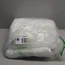 AROGAN Luxury Long Bathroom Runner Rug, 24x48 Inch Thick Soft and Absorbent Microfiber Non Slip Bath Mat, Rubber Backing Quick Dry Rugs Carpets, Machine Washable Plush Mats for Shower Floor, White