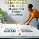 Golden Home Essentials Premium 10mm Full XL Size Bunkie Board (54" x 80") Slim Low-Profile Mattress Support Quiet, Moisture-Resistant, Lightweight Bed Board for Platform & Slatted Frames