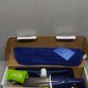 Microfiber Spray Mop for Floors Cleaning: Wet Dry Hardwood Floor Mops with 3 Washable Reusable Pads for Swiffer Powermop - Flat Mop with Sprayer for Tile Wood Laminate Vinyl Marble (Dark Blue)