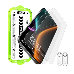 Esanik 2+2 Pack for iPhone Air Matte Glass Screen Protector Auto-alignment Anti-Glare & Anti-Fingerprint,Anti-Reflection,Bubble Free, Smooth as Silk, 9H Glass Screen Cover