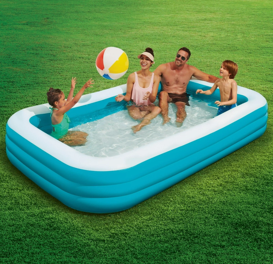 Inflatable Pools 10 Feet Large Family Pools for Backyards and Kids on Sale