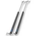 ARANA Gas Struts 30 inch 55lb with Brackets (2 Pack) - Heavy Duty Lift Support for RV Bed Hatch & Storage Box Lid - Hydraulic Spring Shocks for Camper Bed, Trap Door, Floor Hatch