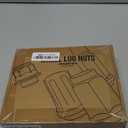 Orion Motor Tech M14x1.5 Wheel Lug Nuts 32 Pack, Chrome Lug Nuts 2 inches Tall Spline Drive Cone Seat with Socket Compatible with Ford F250 F350 Super Duty, Chevy Silverado 1500 2500HD and GMC Sierra