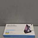 Wireless Charger for Samsung/Android, HOLYJOY Foldable 3 in 1 Fast Charging Station/Stand/Multi Charger for Samsung S25 Ultra/S24/Note 20, Travel Pad for Galaxy Watch 8/7/6/5/Active 2, For Buds(Black)