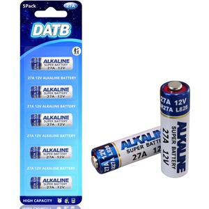 2 x DATB 27A 12V Battery 5 Pack,G27A MN27 CR22 A27 12 Volt Alkaline Battery