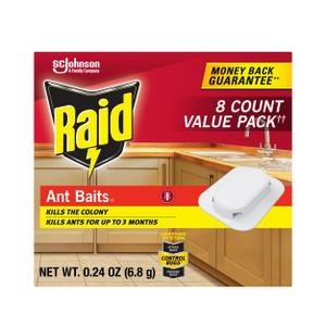 Raid Ant Bait and Indoor Ant Trap - 8ct Pack Of 2