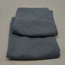 ZWJD Throw Pillow Covers 24x24 Set of 2 Chenille Pillow Covers with Elegant Design Soft and Luxurious Decorative Throw Pillows for Couch, Bed, and Home Decor,Light Blue