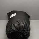 OWEEIO Heavy Duty Car Cover for Automobiles All Weather Waterproof, Outdoor Snowproof UV Protection Windproof, Door Zipper, Soft Cotton Universal Car Covers (Black, Fit Sedans 181"190")