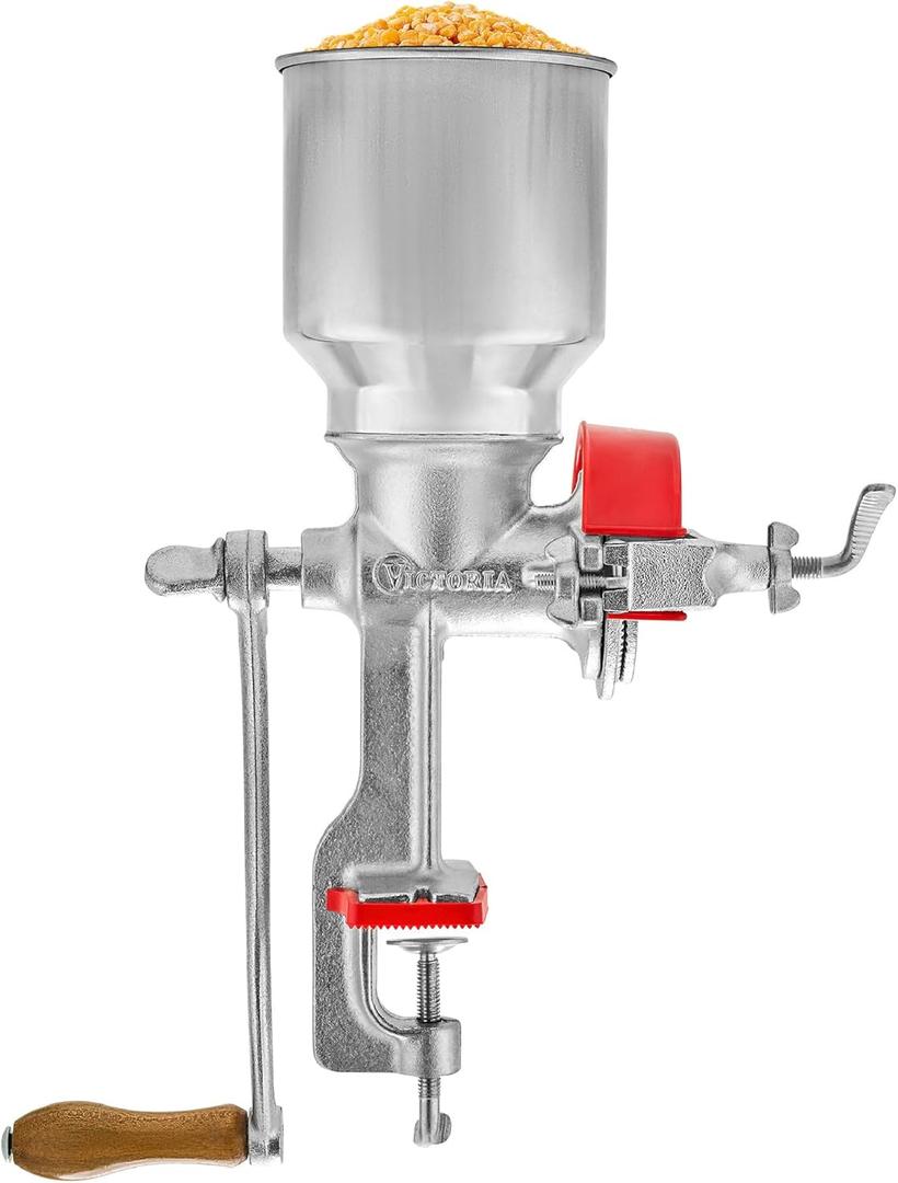 Victoria Manual High Hopper Grain Grinder