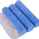 MR.SIGA Professional Microfiber Mop Refills, Pack of 3, Size: 42cm X 23cm