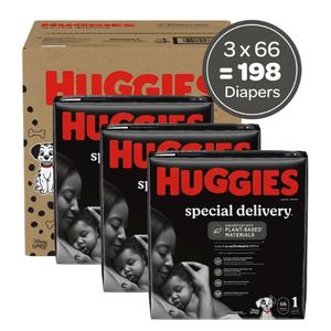 Huggies Special Delivery Diapers Size 1 198 Ct
, Fragrance Free, Safe for Sensitive Skin