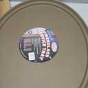 Winco 26" x 22" Brown Oval Fiberglass Glass Tray