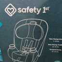 Safety 1st Ellaris 3-in-1 Convertible Car Seat, Slim Fit Design, Rear & Forward-Facing, 5-Position Headrest, 3-Across Fit, Travel-Friendly with Machine-Washable Seat Pad, Smokey Haze, Manufactured in 06/01/2025