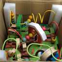 Battat  Activity Cube With Farm Theme  Educational Wooden Toys For Toddlers And Kids  1 Year +