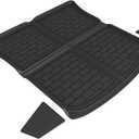 3D MAXpider Custom Fit Kagu Cargo Liner (Black) Compatible with Tesla Model Y 5-Seat 2020-2026 - Rear Upper Cross Fold Cargo Liner