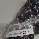 ZAFUL Women's Spaghetti Strap Tankini Swimsuits V Neck Tummy Control Tie Side Thong Bikini Swimsuits 2 Piece Bathing Suits (Small, black)