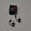 UltinonSport 9003 LED Bulb for Fog Light and Powersports Headlights, 2 Pack