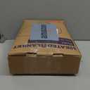 Heated Blanket Electric Throw Size 50''x60'' with 5 Heating Levels, 3 Hour Auto Shut Off, Machine Washable, Flannel & Sherpa Double-Sided Soft Warming Blanket for Couch, Bed, Office - Purple