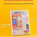 Chupa Chups X PieceRelax Puzzle Canvas Wall Art 366 Plastic Pieces for Adults - Timeless Memories - Chups Daily B&W - Unique Gift & Home Dcor with Jigsaw Puzzle Artwork [HN1436]