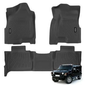 NQOQN Custom Fit Floor Mats for 2018-2026 VW Atlas 6 Seats/Captain Seat