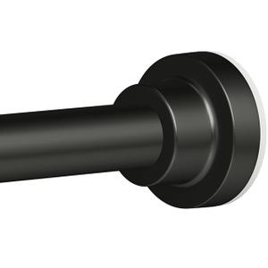DYHOME Shower Curtain Rod, 1" Dia Heavy Duty Tension Shower Rod, 32-75 inch Adjustable Spring Tension Shower Curtain Rods for Bathroom, Shower Stall, Non Slip, No Rust, No Drill, Brushed Nickel