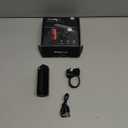 Bike Lights for Night Riding, Bicycle Light Front Headlight and Back Taillight with 4+5 Light Modes, USB Rechargeable Bright Bike Headlights for Cyclists and Commuters (1pack)